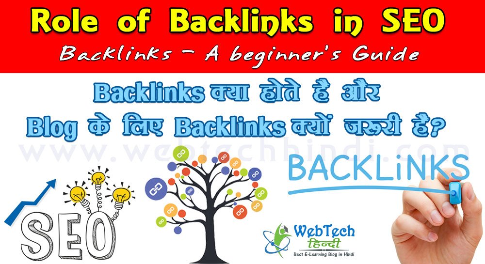 Read more about the article Backlinks क्या है और Backlinks किसी Blog के लिए क्यों जरुरी है?